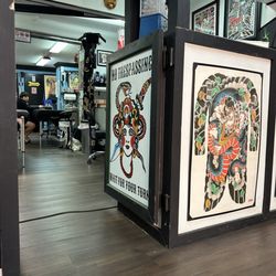 Harisumi Tattoo Studio - They sell these full body tattoo prints for a reasonable price also-around $120 ish.