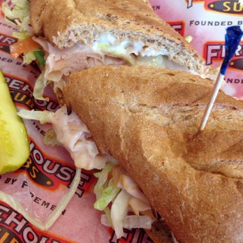 Firehouse Subs - 8" turkey on wheat - Fast Food Near Me - Provo, Utah
