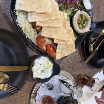 Kababstic Mediterranean Grill - Our combo plate - Mediterranean Near Me - Arcadia, California
