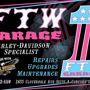 FTW GARAGE - Call us today to schedule an appointment! - Motorcycle Repair Near Me - Concord, California FTW GARAGE - Call us today to schedule an appointment! - Motorcycle Repair Near Me - Concord, California