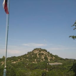 View from hill near Emily Ann Theater