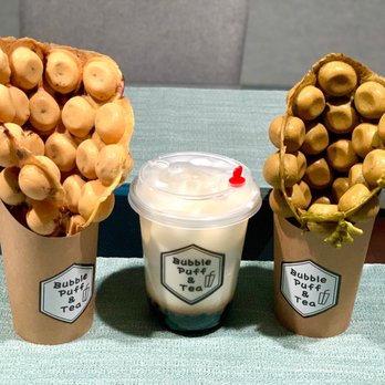 Bubble Puff & Tea - Bubble Puff, milk tea - Bubble Tea Near Me - Pasadena, California