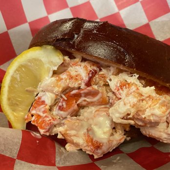 Hazel's - But my husband is a Maine Lobster Roll (cold with mayo) guy. - Bars Near Me - Birmingham, Michigan Hazel's - But my husband is a Maine Lobster Roll (cold with mayo) guy. - Bars Near Me - Birmingham, Michigan