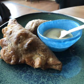 Cabra - Smoked goat empanadas - Peruvian Near Me - Chicago, Illinois Cabra - Smoked goat empanadas - Peruvian Near Me - Chicago, Illinois