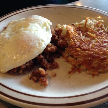 Peter's Cafe - Corn Beef Hash and Eggs with Hash Browns - American Near Me - Millbrae, California
