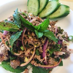 D E Thai Kitchen - Downtown - Larb Beef.