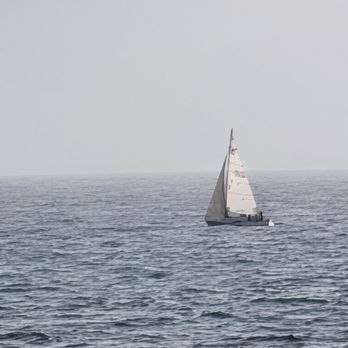 Redondo Beach Pier - Sailboat on the water view from the pier - Souvenir Shops Near Me - Redondo Beach, California