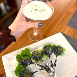 Flower buds & tequila martini