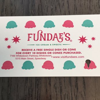 Fundae's Ice Cream & Sweets - Ice Cream & Frozen Yogurt Near Me - Speedway, Indiana Fundae's Ice Cream & Sweets - Ice Cream & Frozen Yogurt Near Me - Speedway, Indiana