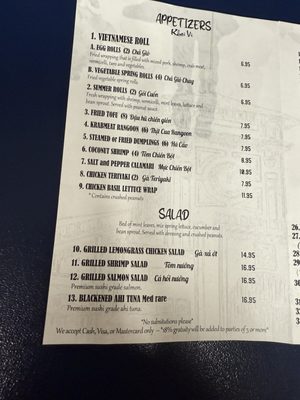 Menu photo 2 PHO 101 Noodle House Sarasota, FL Menu photo 2 PHO 101 Noodle House Sarasota, FL