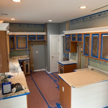 CPP Home Builders & Remodeling on Cape Cod - Refinishing Kitchen Cabinets Before Picture - General Contractors Near Me - West Dennis, Massachusetts