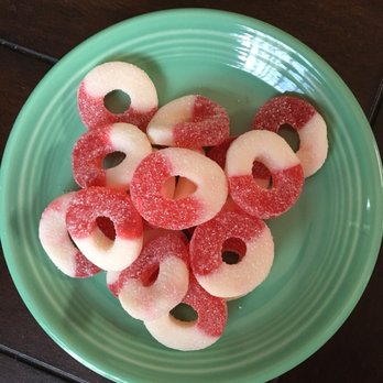 Buffett's Candies - Cherry Gummy Rings. Very good! - Candy Stores Near Me - Albuquerque, New Mexico
