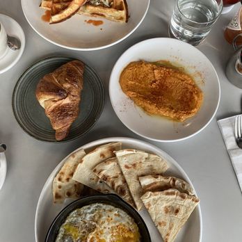 Cafe Panchita - Almond Croissant, OG Fried Chicken Waffle & Huevos Verdes Shakshuka - Breakfast & Brunch Near Me - Mississauga, Ontario