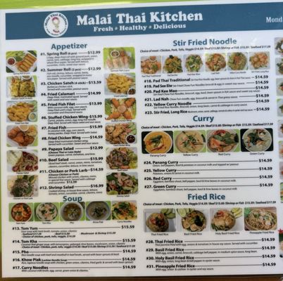 Menu photo 5 Malai Thai Kitchen Wahiawa, HI Menu photo 5 Malai Thai Kitchen Wahiawa, HI