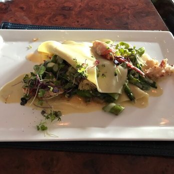 Raven & the Peach - Open face mushroom and lobster ravioli appetizer - Venues & Event Spaces Near Me - Fair Haven, New Jersey Raven & the Peach - Open face mushroom and lobster ravioli appetizer - Venues & Event Spaces Near Me - Fair Haven, New Jersey