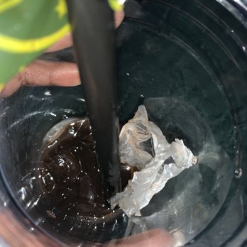 Honey Bubble - Plastic bag in my tea!!! Grosss!!! I felt like vomiting!! - Bubble Tea Near Me - Atlanta, Georgia Honey Bubble - Plastic bag in my tea!!! Grosss!!! I felt like vomiting!! - Bubble Tea Near Me - Atlanta, Georgia