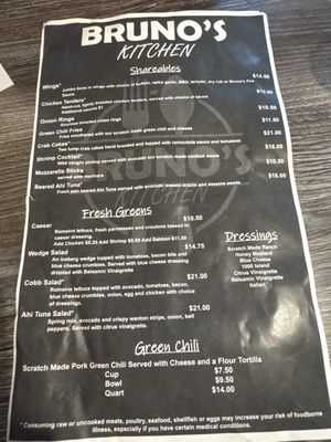 Menu photo 2 Bruno’s Kitchen Littleton, CO Menu photo 2 Bruno’s Kitchen Littleton, CO