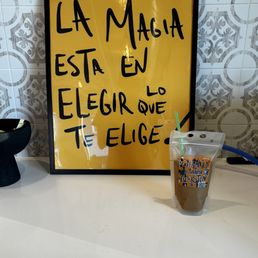 Tres leches latte