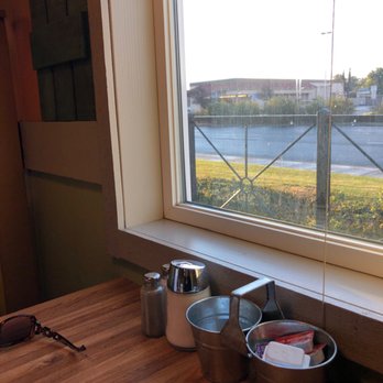 Jus' Jo's - Window view - Breakfast & Brunch Near Me - Clovis, California