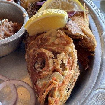 Solomon's Landing - Whole fried red snapper - Seafood Near Me - Cabo San Lucas, BCS Solomon's Landing - Whole fried red snapper - Seafood Near Me - Cabo San Lucas, BCS