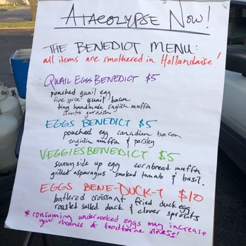 Atacolypse Now - Menu on September 13, 2020 - Food Stands Near Me Atacolypse Now - Menu on September 13, 2020 - Food Stands Near Me