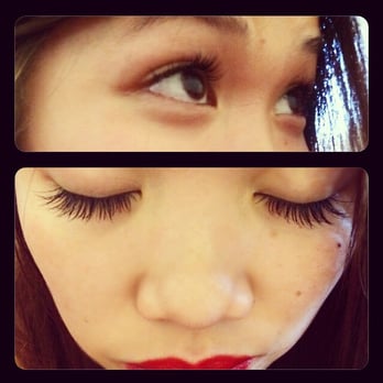 Angel's Touch - "Natural" Silk eyelash extensions by Ray. Took 1hr 45mins. I love them! So light and pretty. $60 - Eyelash Service Near Me - Glendale, California