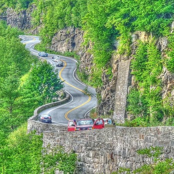 The Upper Delaware Scenic Byway - Hawk's Nest Road Rt. 97 - Landmarks & Historical Buildings Near Me - Port Jervis, New York