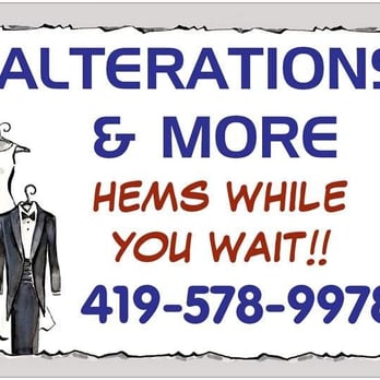Alterations & More Studios - Hems While You Wait!! - Sewing & Alterations Near Me - Toledo, Ohio Alterations & More Studios - Hems While You Wait!! - Sewing & Alterations Near Me - Toledo, Ohio