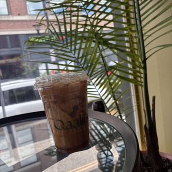 Qaalii's Cafe - Caramel Latte my daughter's favorite!!!! - Cafes Near Me - Newark, New Jersey