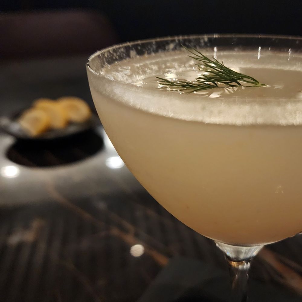 Bae Korean Grill - Lychee and Dill Martini 4/5 stars - Korean Near Me - Hollywood, Florida