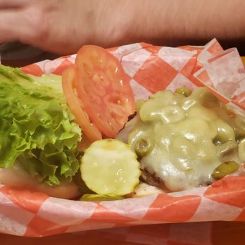 Art's Tavern - Olive cheddar burger. - Bars Near Me - Glen Arbor, Michigan Art's Tavern - Olive cheddar burger. - Bars Near Me - Glen Arbor, Michigan