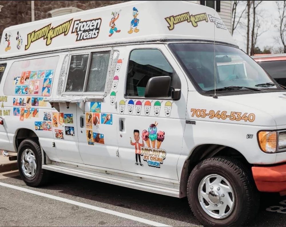 Micah’s Ice Cream Truck Logo
