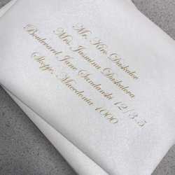 The Ray Block Stationery Co - This is how me and my fiancé wanted our invites to look.