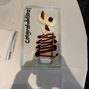 Vincenzo's - Complimentary desert for my son's graduation - Italian Near Me - Louisville, Kentucky Vincenzo's - Complimentary desert for my son's graduation - Italian Near Me - Louisville, Kentucky