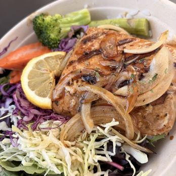 Dosirak Express - Bowl, Glazed Salmon - Korean Near Me - Irvine, California Dosirak Express - Bowl, Glazed Salmon - Korean Near Me - Irvine, California