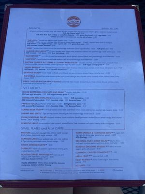 Menu photo 2 Chow Bend, OR