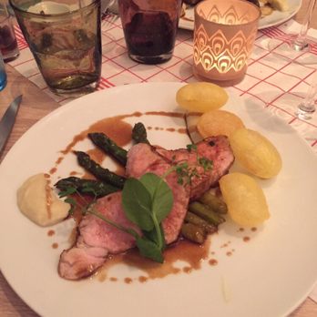Olive & Artichaut - Lamb with potato and asparagus - French Near Me - Nice, 06