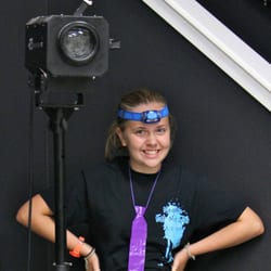 Camp Lantern Creek - Stage Crew is serious business!