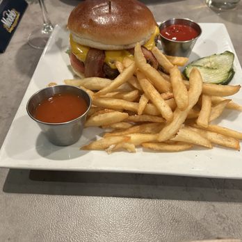 Tiff's Grill & Ale House - Classic Bacon Cheese Burger - American Near Me - Morris Plains, New Jersey Tiff's Grill & Ale House - Classic Bacon Cheese Burger - American Near Me - Morris Plains, New Jersey