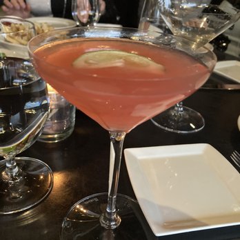 Char Steak & Lounge - Cosmo martini - Steakhouses Near Me - Rochester, New York