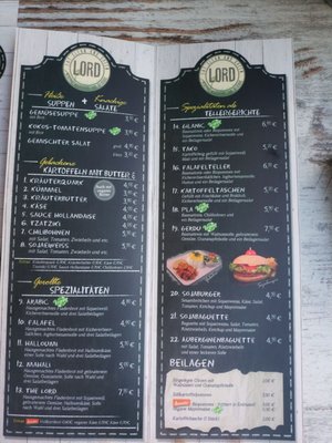 Menu photo 2 Kartoffel Lord Dortmund, NW Menu photo 2 Kartoffel Lord Dortmund, NW