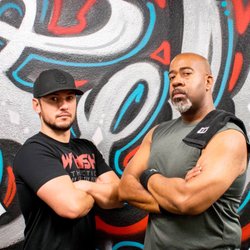 Self Made Training Facility - San Marcos - Super Trainer Justin H. and I