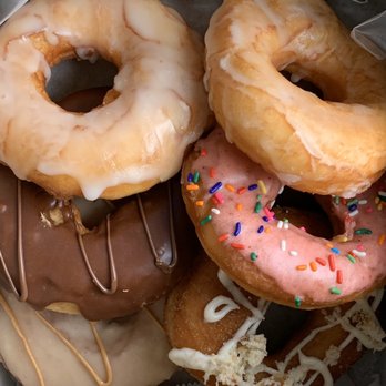 Sugar Donuts - Glazed, Nutella, Peanut Butter, Lemon, Strawberry with Sprinkles, Cinnamon Crunch. - Donuts Near Me - Charlotte, North Carolina Sugar Donuts - Glazed, Nutella, Peanut Butter, Lemon, Strawberry with Sprinkles, Cinnamon Crunch. - Donuts Near Me - Charlotte, North Carolina