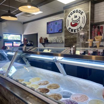 Tongue In Cheek Ice Cream - Inside - Ice Cream & Frozen Yogurt Near Me - Richardson, Texas