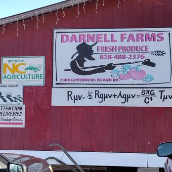 Darnell Farms - a red barn with a sign that says darnell farms - Fruits & Veggies Near Me - Bryson City, North Carolina Darnell Farms - a red barn with a sign that says darnell farms - Fruits & Veggies Near Me - Bryson City, North Carolina