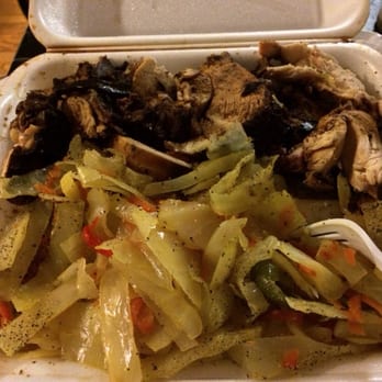 Caribbean Gardens - Jerk Chicken plate. - Caribbean Near Me - Takoma Park, Maryland