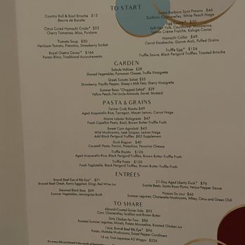 Citrin - A La Carte Menu - Cocktail Bars Near Me - Santa Monica, California