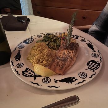 Pinewood Supper Club - The Fresh Atlantic Grilled Salmon - Salad Near Me - Mosinee, Wisconsin Pinewood Supper Club - The Fresh Atlantic Grilled Salmon - Salad Near Me - Mosinee, Wisconsin