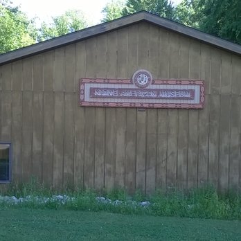 Native American Museum - exterior of the museum located within Dobbs Park - Museums Near Me - Terre Haute, Indiana
