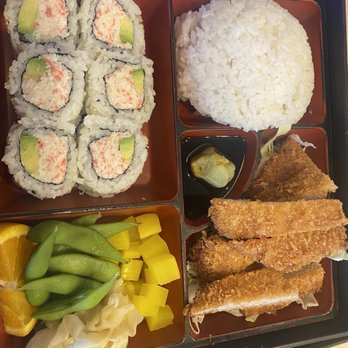 Yo Sushi - 2 item special: ton katsu and California roll $13.95 - Sushi Bars Near Me - Martinez, California